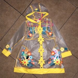Frozen Anna transparent Raincoat Size 5/6